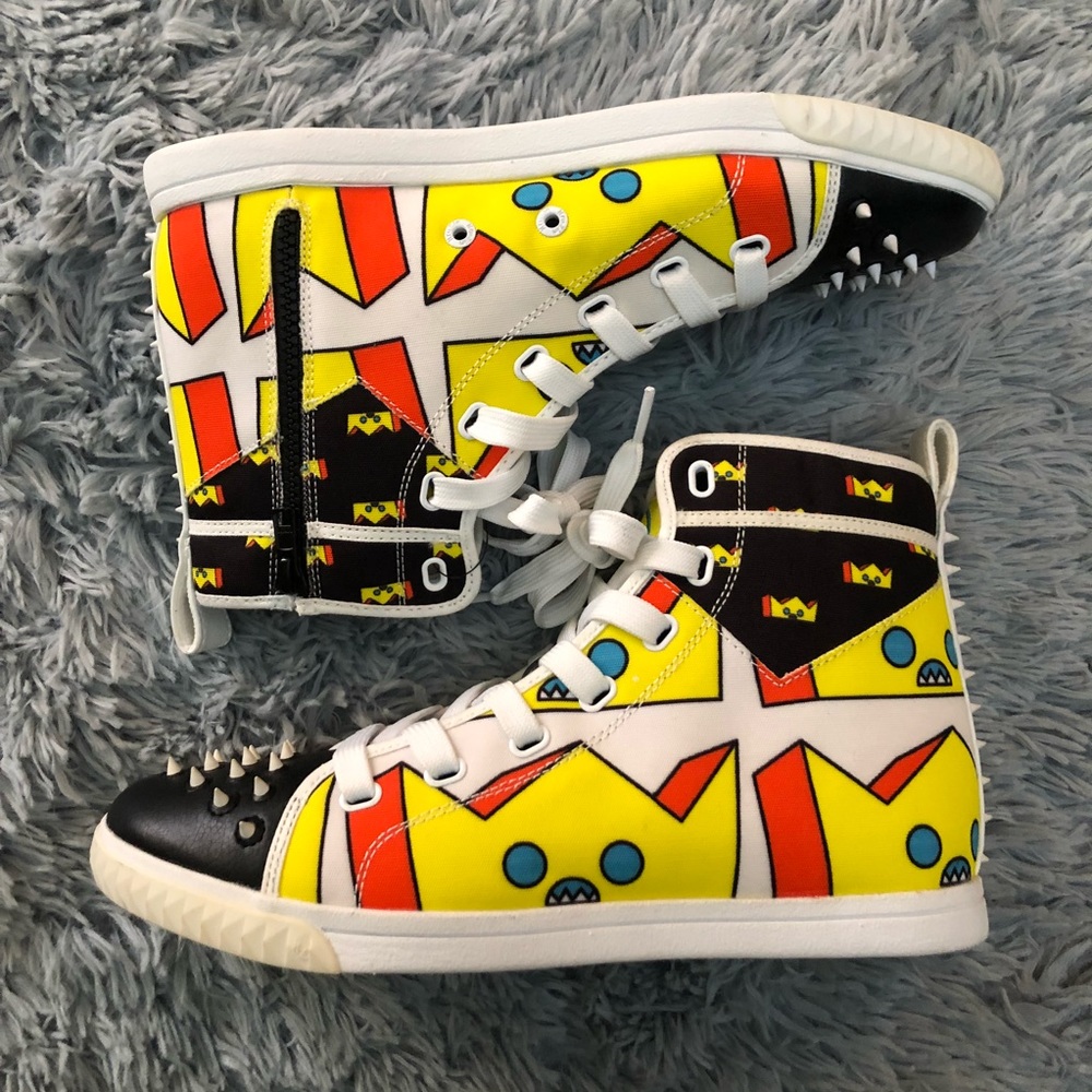 Miami Kruzin - Basil Hi II - White Fashion Sneaker